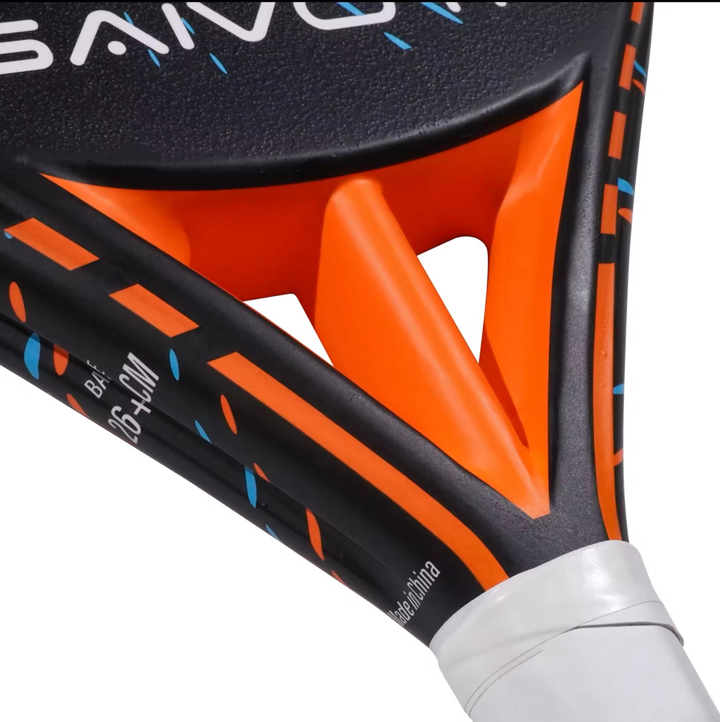 GAIVOTA 2025 Padel tennis racket carbon fiber surface treatment with EVA memory flexible foam core Padel racket lightweig